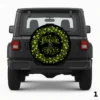 =Poison Ivy Wreath Spare Tire Cover
