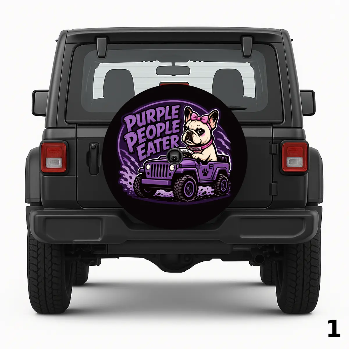 =Purple People Eater Spare Tire Cover