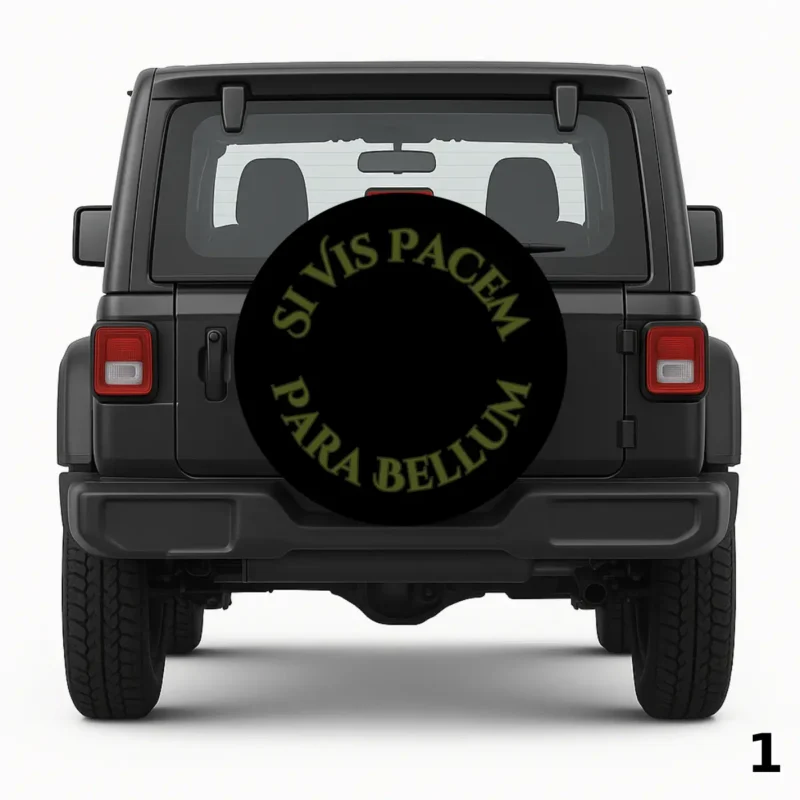 =Si Vis Pacem Para Bellum Spare Tire Cover