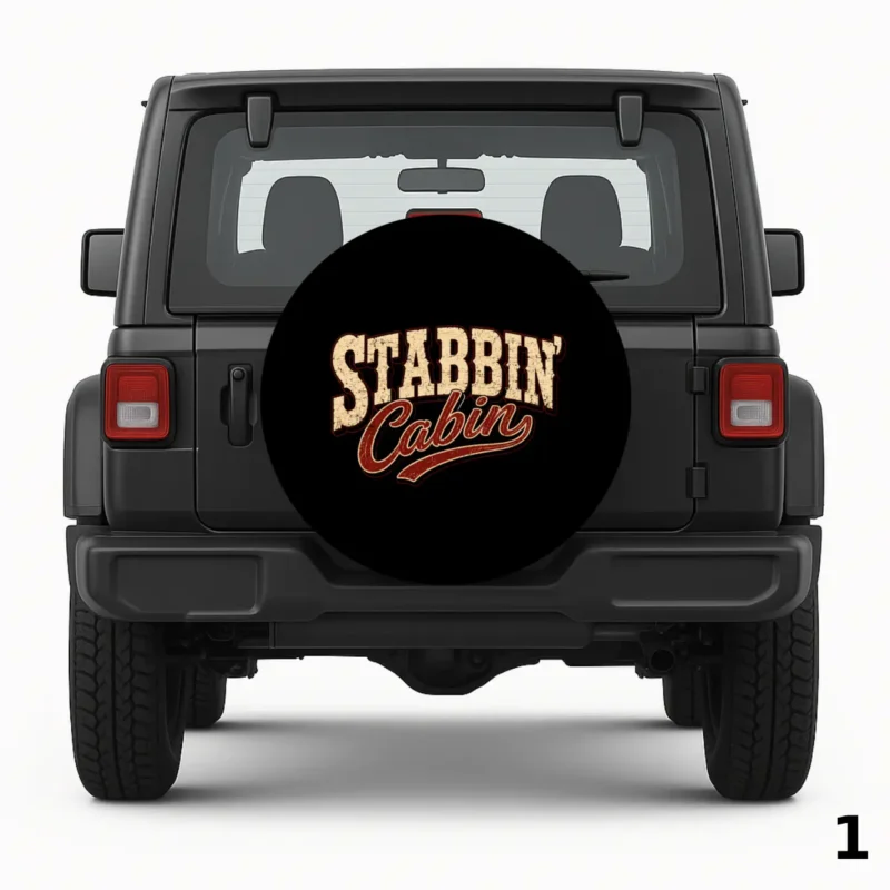 =Stabbin Cabin Spare Tire Cover