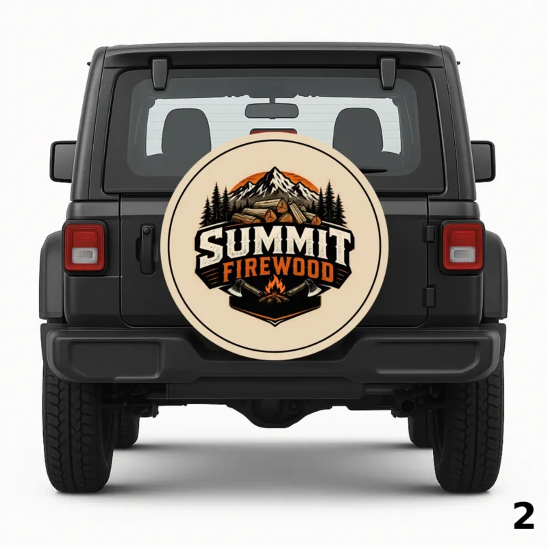 =Summit Firewood Spare Tire Cover