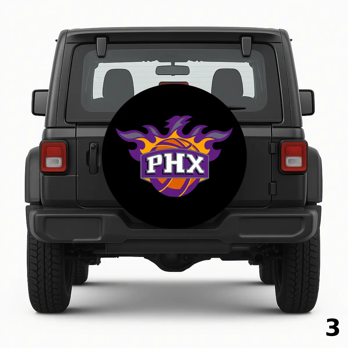 =Suns Logo Spare Tire Cover