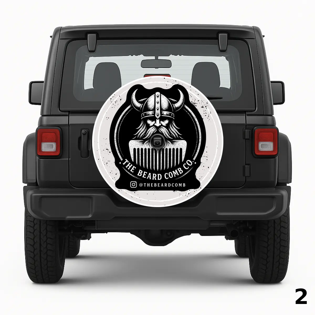 =The Beard Comb Co. Spare Tire Cover