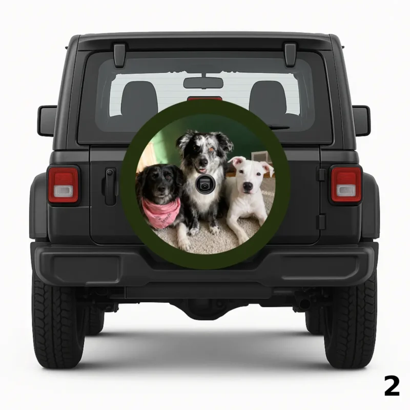 =Three Dogs Spare Tire Cover