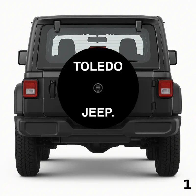 =Toledo Jeep Spare Tire Cover
