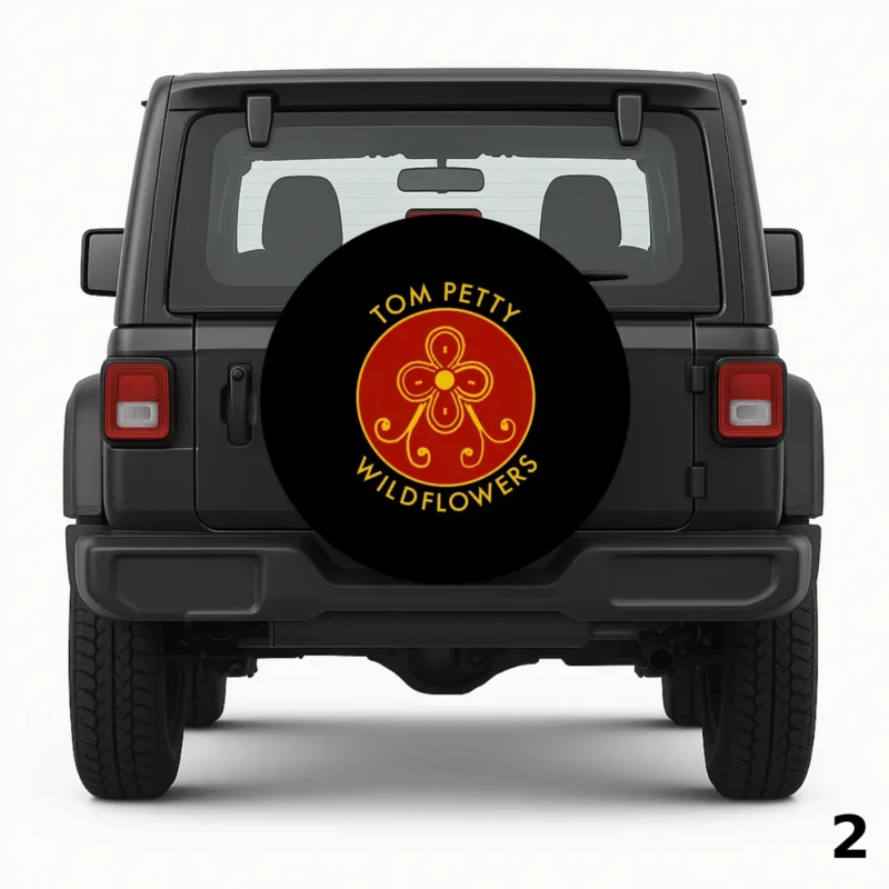=Tom Petty Wildflowers Spare Tire Cover