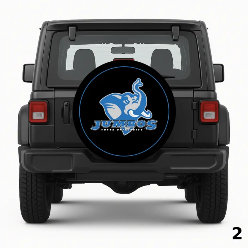 =Tufts University Spare Tire Cover