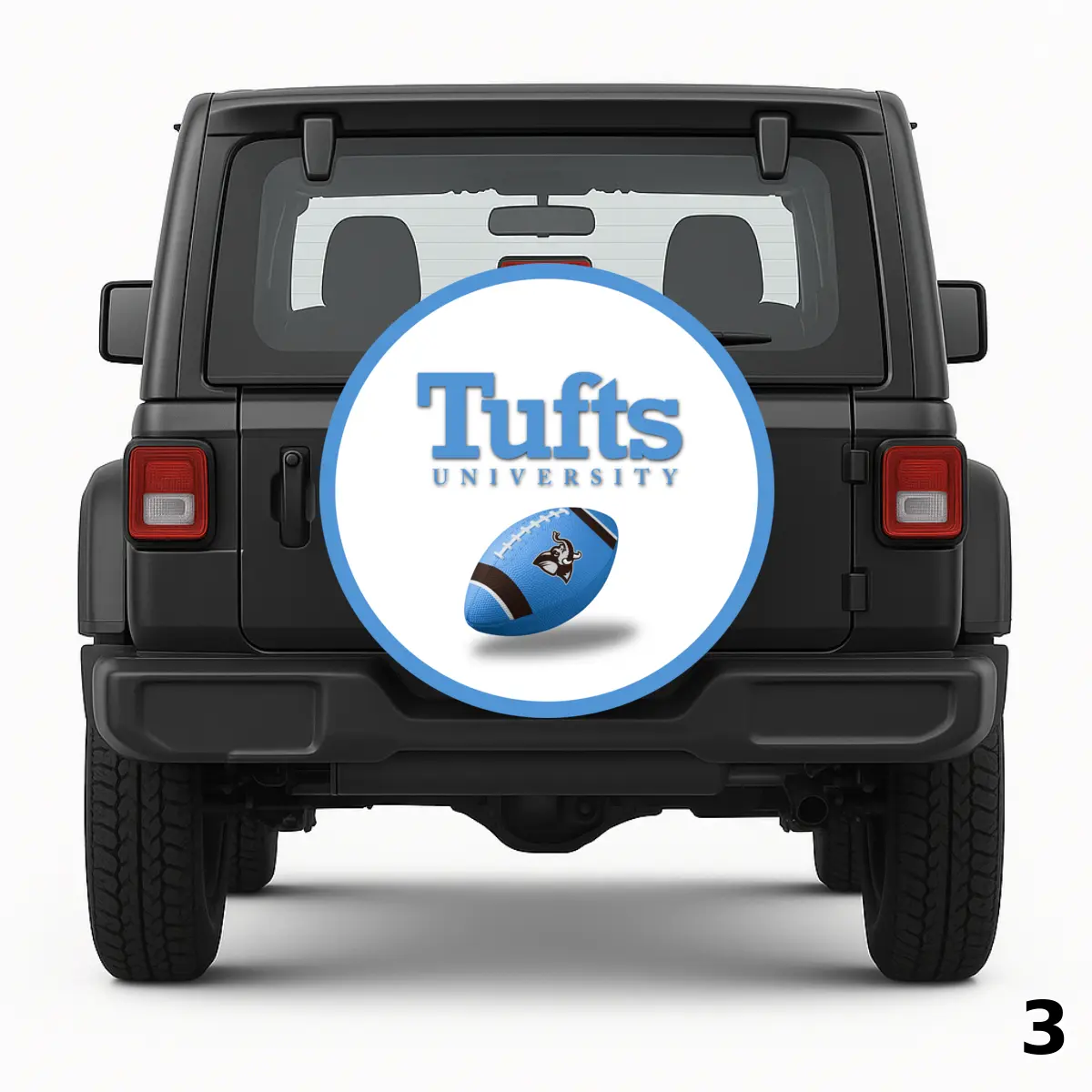 =Tufts University Spare Tire Cover