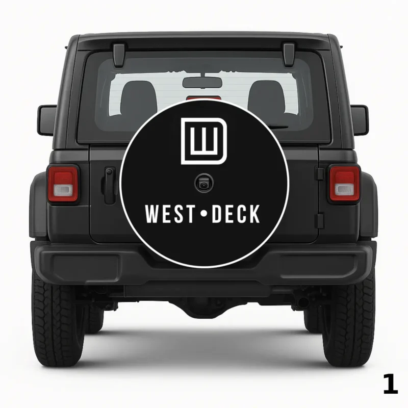 =West Deck Company Logo Spare Tire Cover