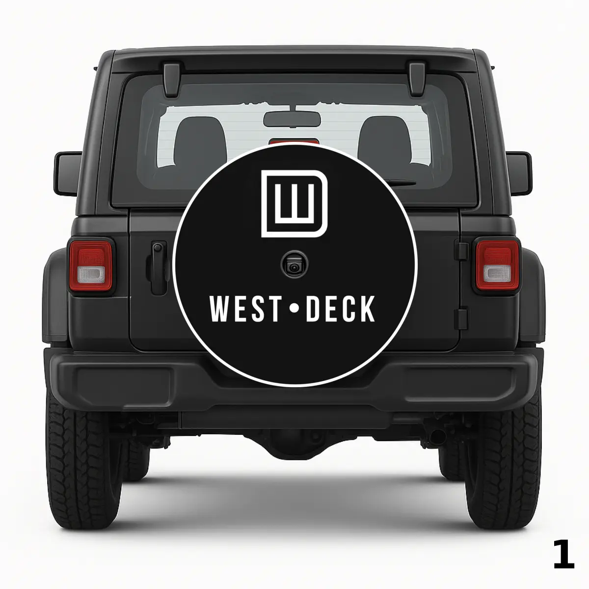=West Deck Company Logo Spare Tire Cover