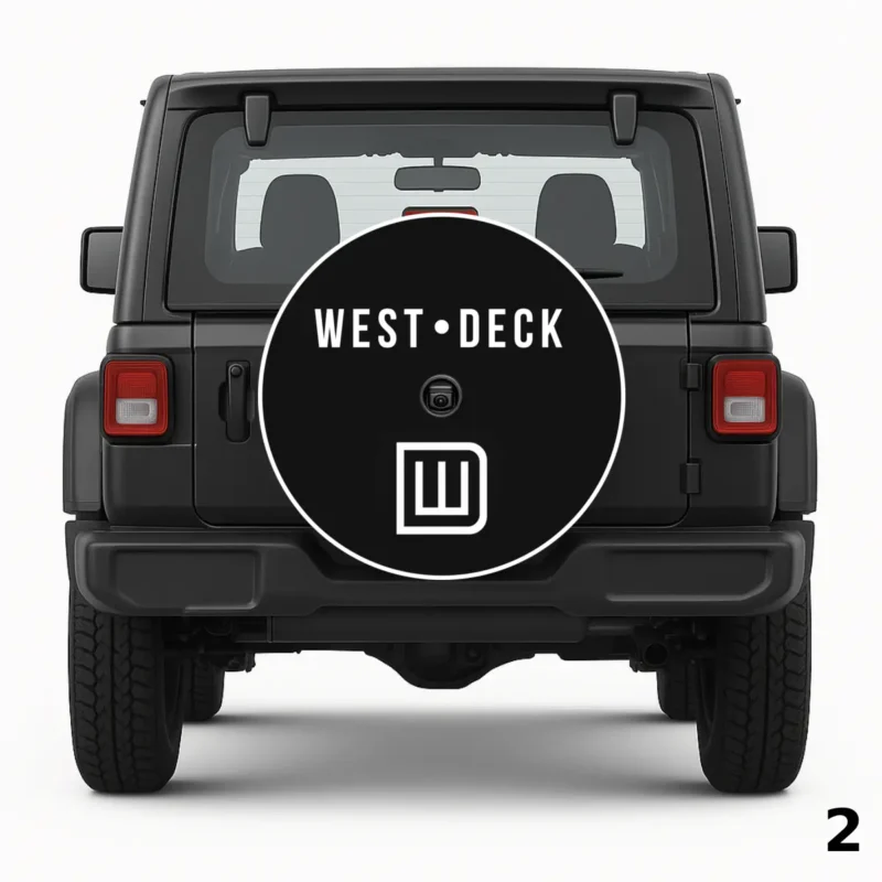 =West Deck Company Logo Spare Tire Cover