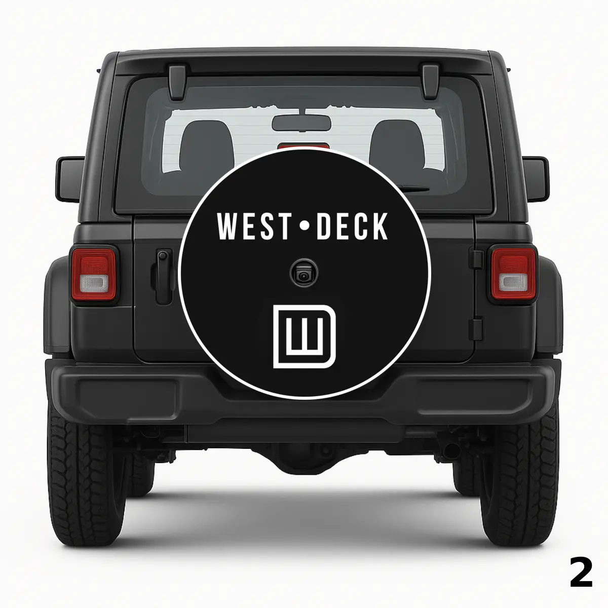 =West Deck Company Logo Spare Tire Cover