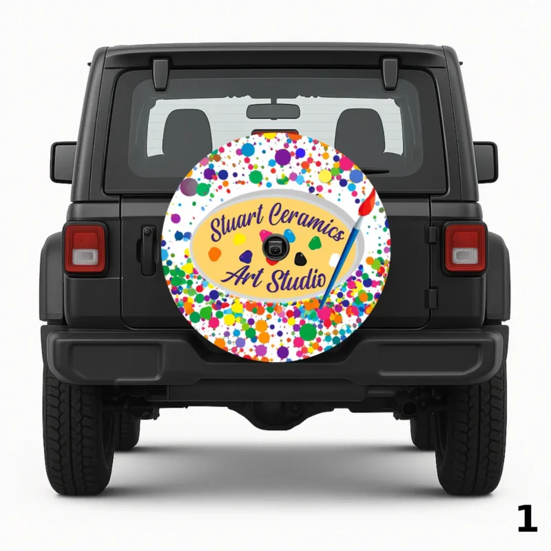Stuart Ceramics Spare Tire Cover