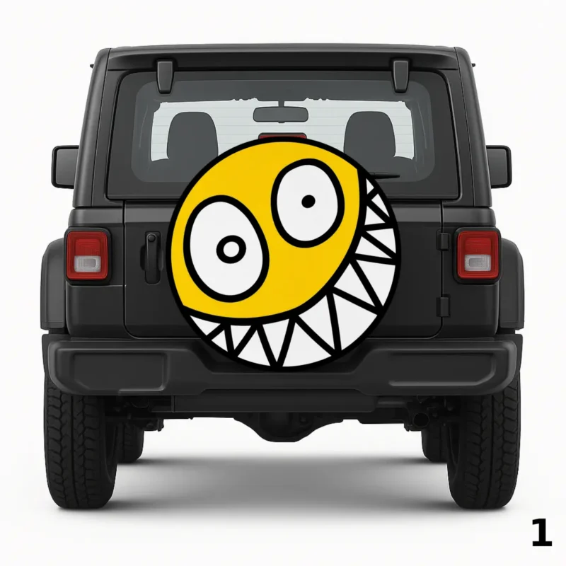 Twisted Smile Spare Tire Cover