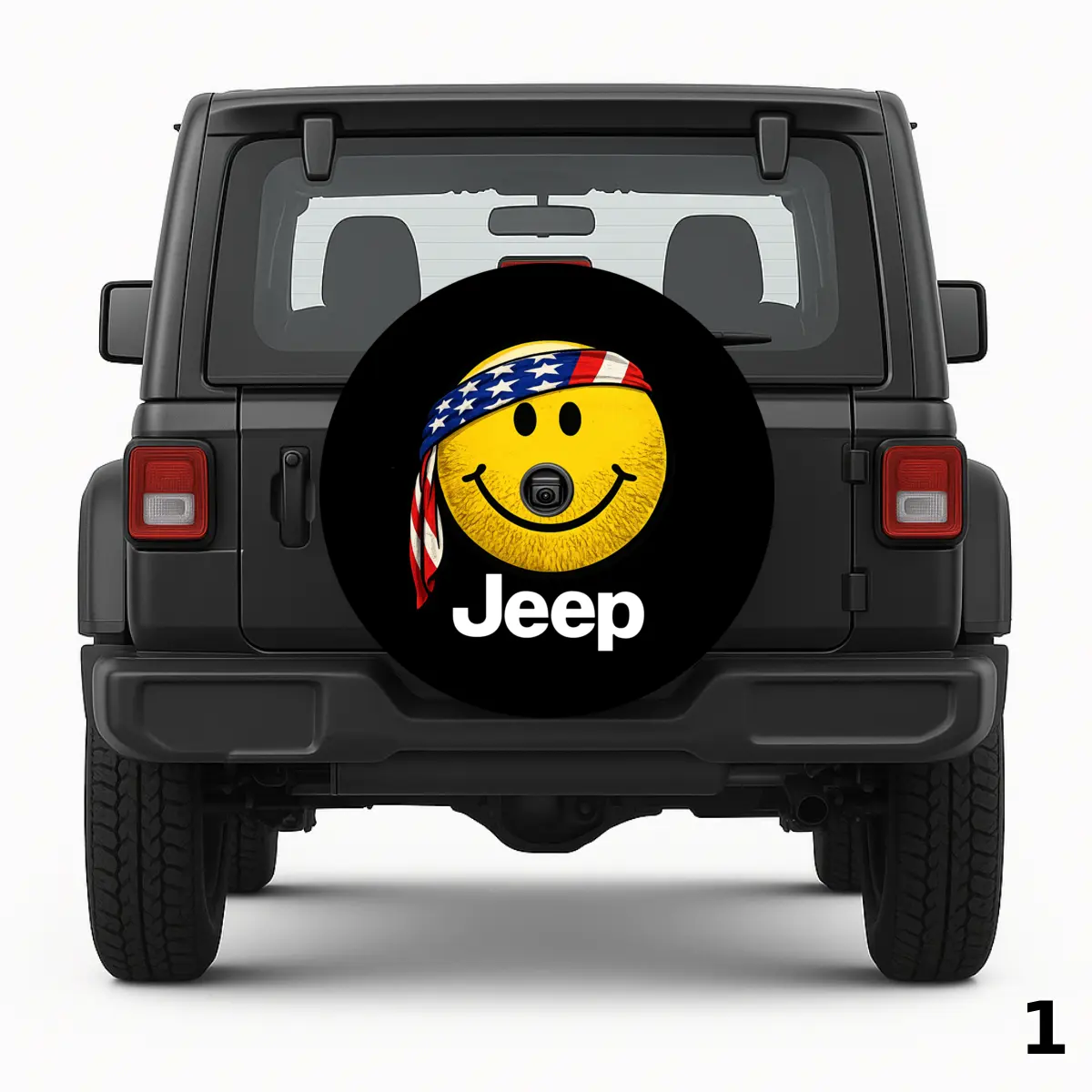 Jeep Smiley スペアタイヤカバー