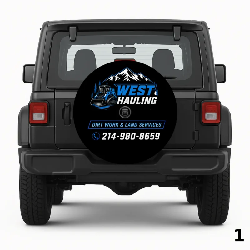 West Hauling Spare Tire Cover