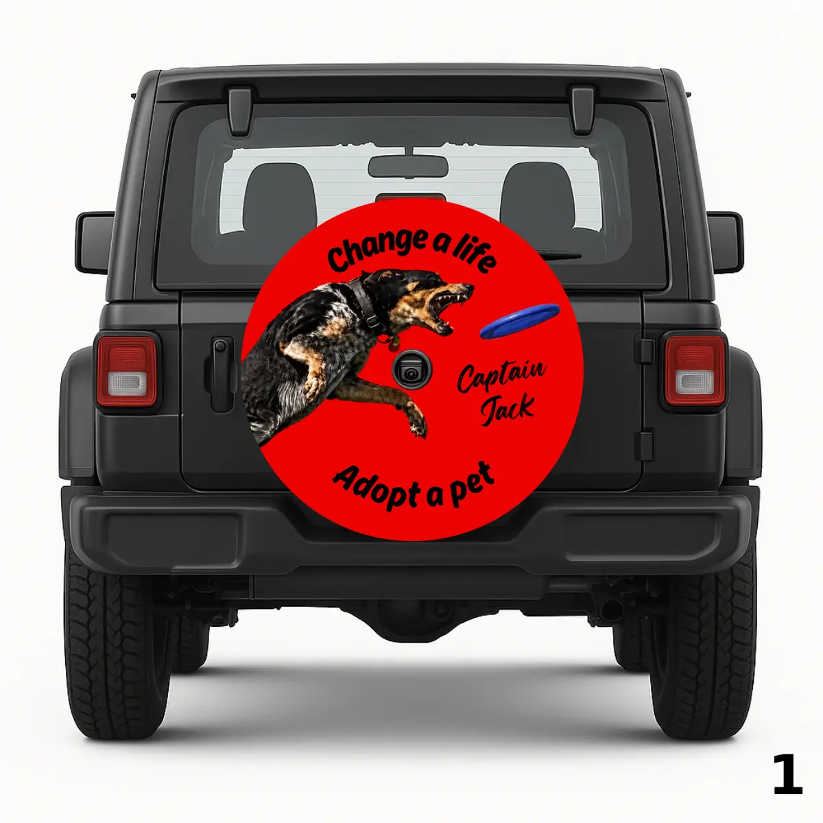 Frisbee Dog Spare Tire Cover