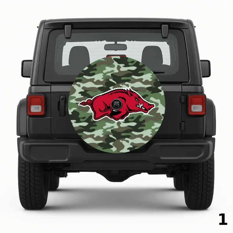 Arkansas Razorback Spare Tire Cover
