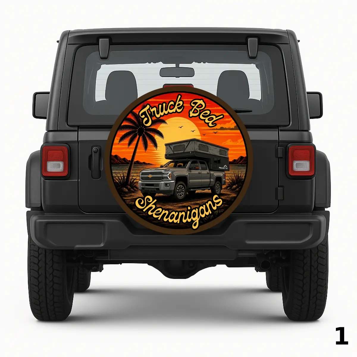 Truck Bed Shenanigans Spare Tire Cover