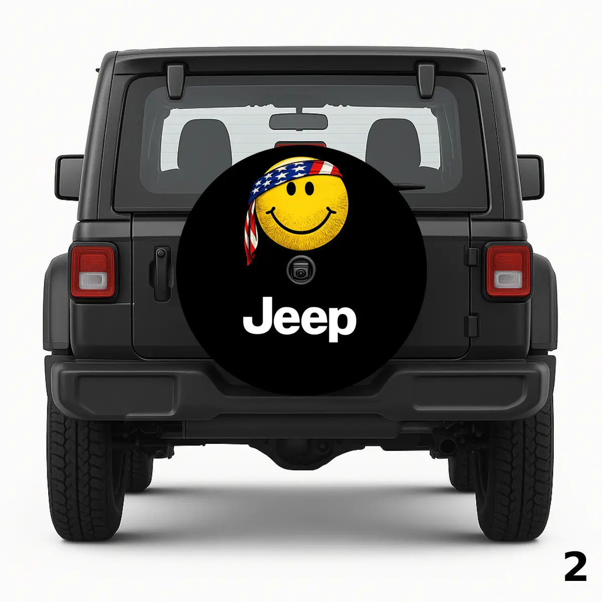 Jeep Smiley スペアタイヤカバー