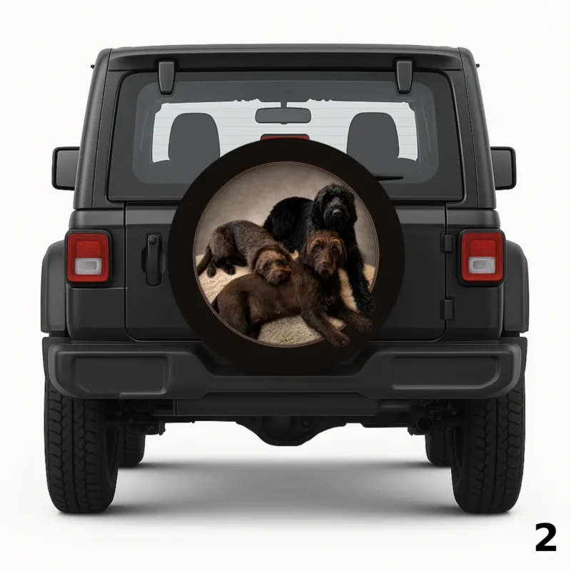 Drei Hunde Spare Tire Cover