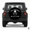 No Shoes Nation スペアタイヤカバー