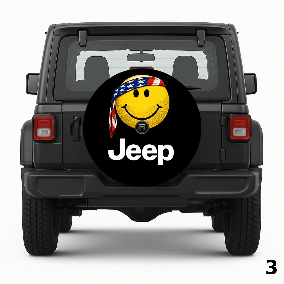 Jeep Smiley スペアタイヤカバー