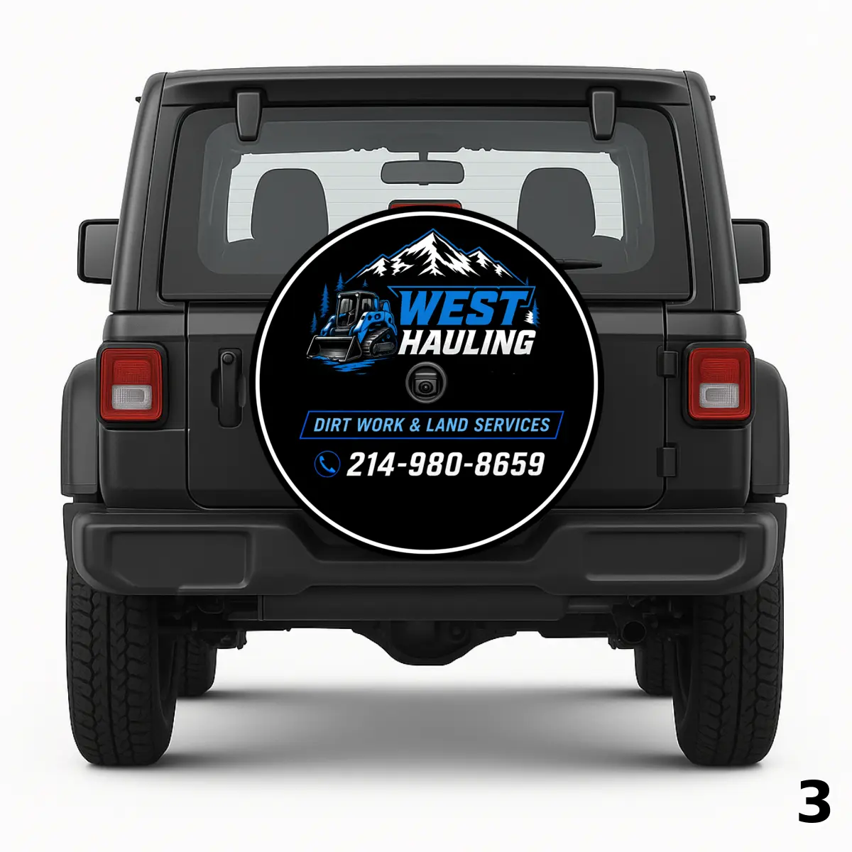 West Hauling Spare Tire Cover