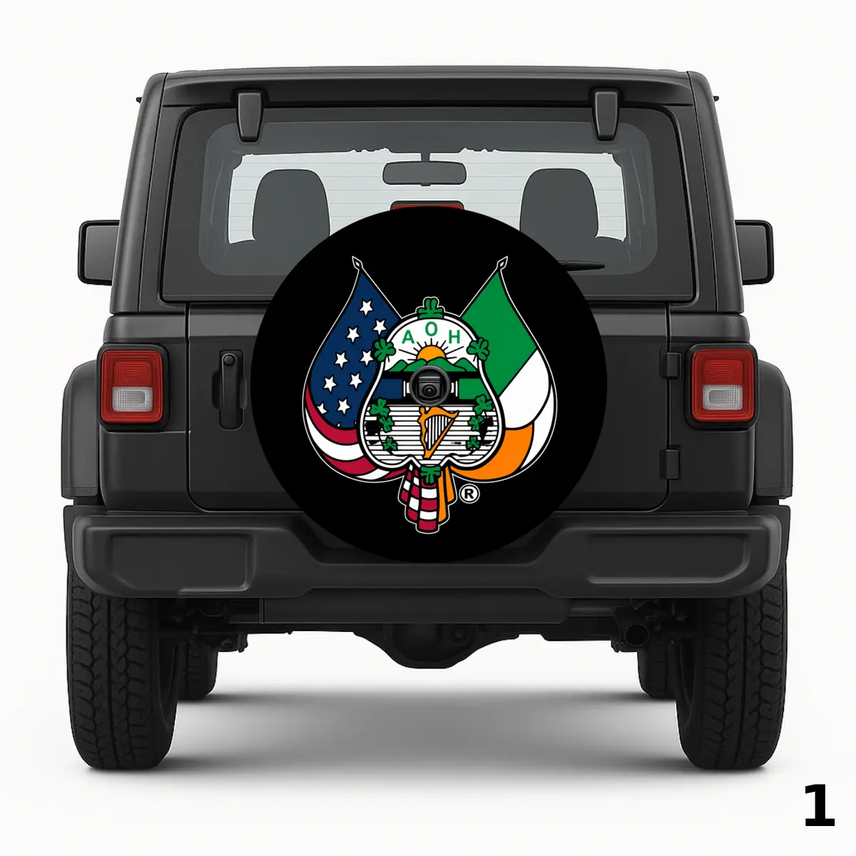=AOH Logo Spare Tire Cover