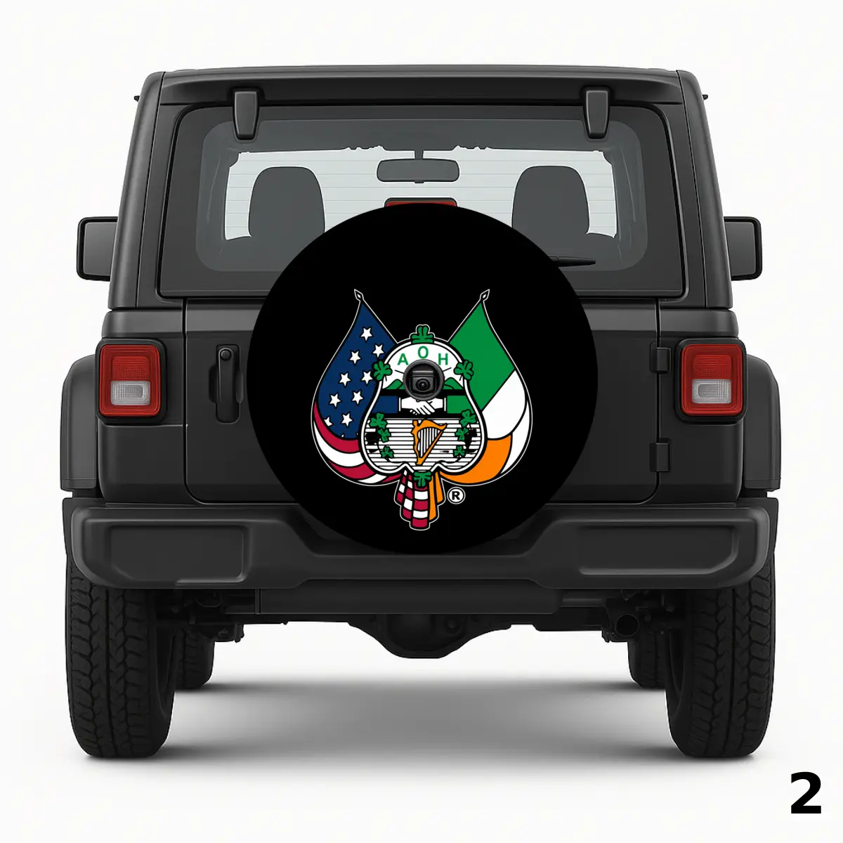 =AOH Logo Spare Tire Cover