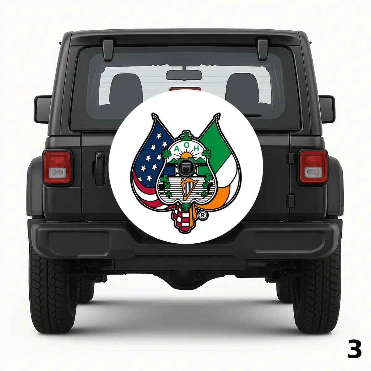 =AOH Logo Spare Tire Cover