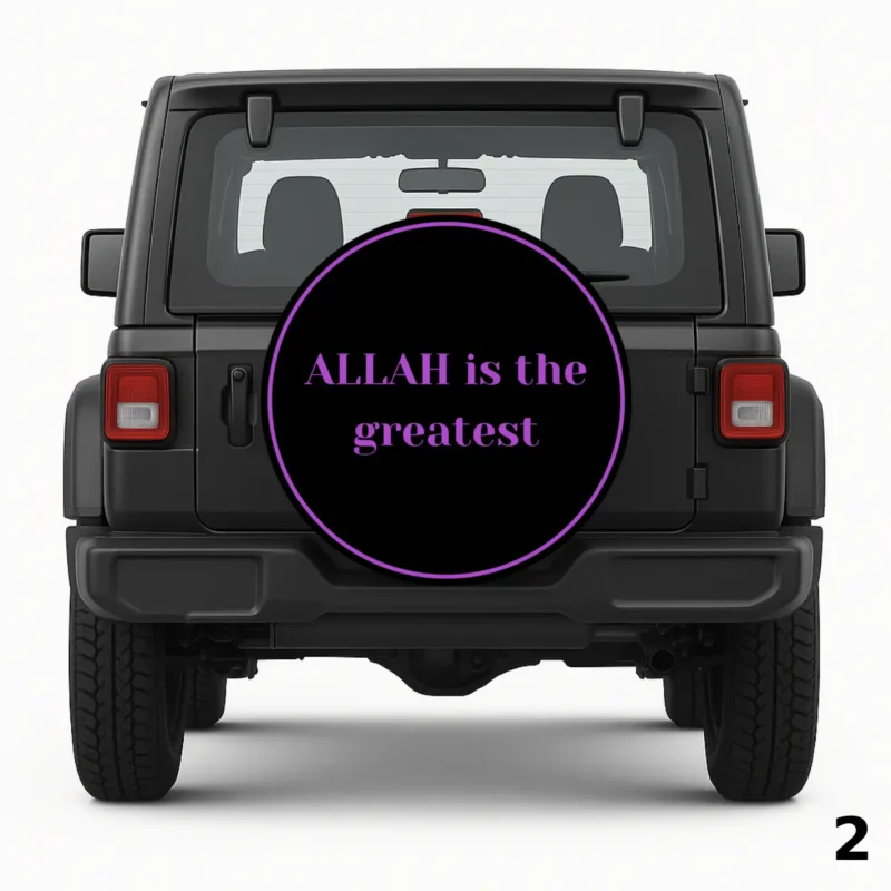 =Allah Cover Spare Tire Cover