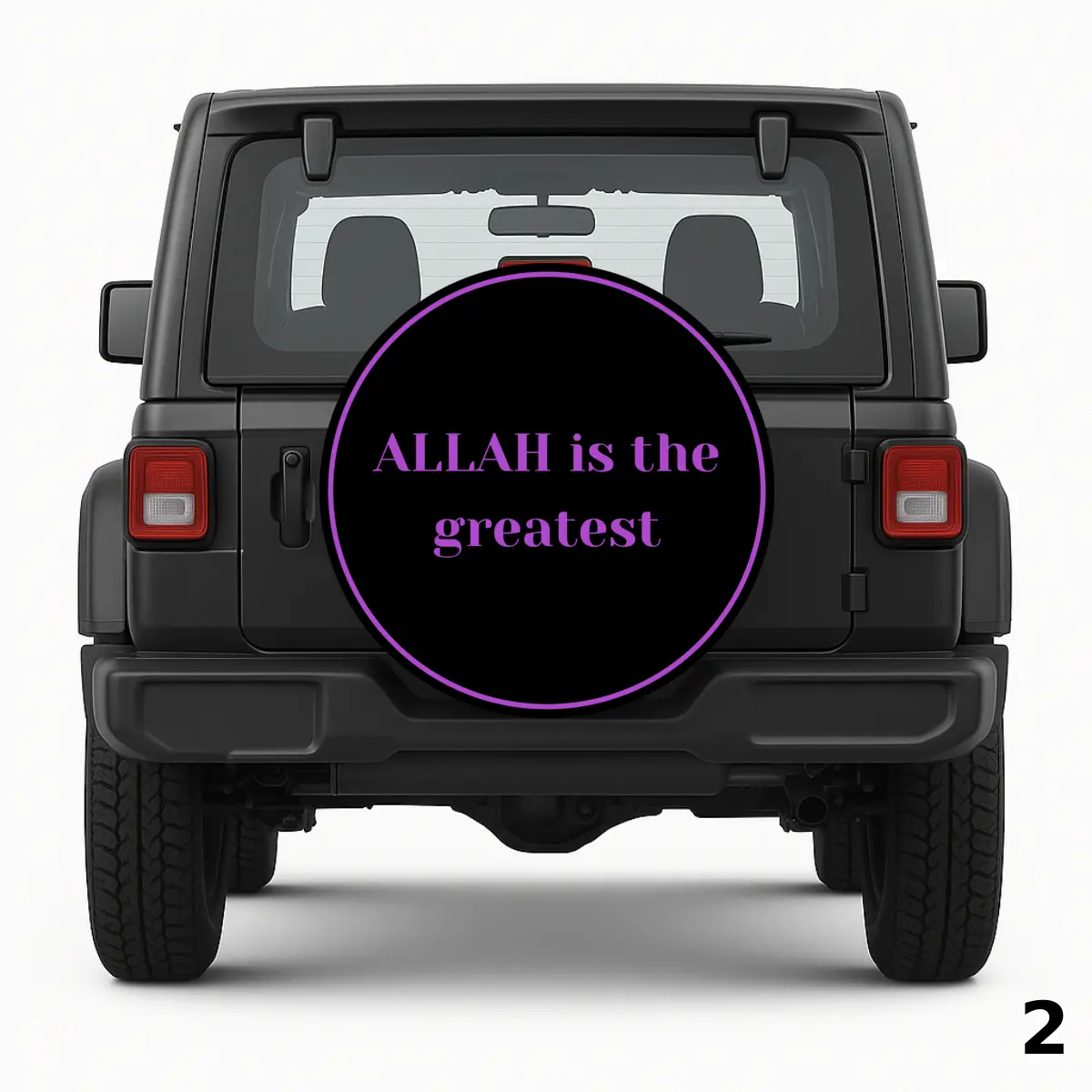 =Allah Cover Spare Tire Cover