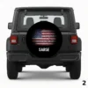 =American Flag Sarge Spare Tire Cover