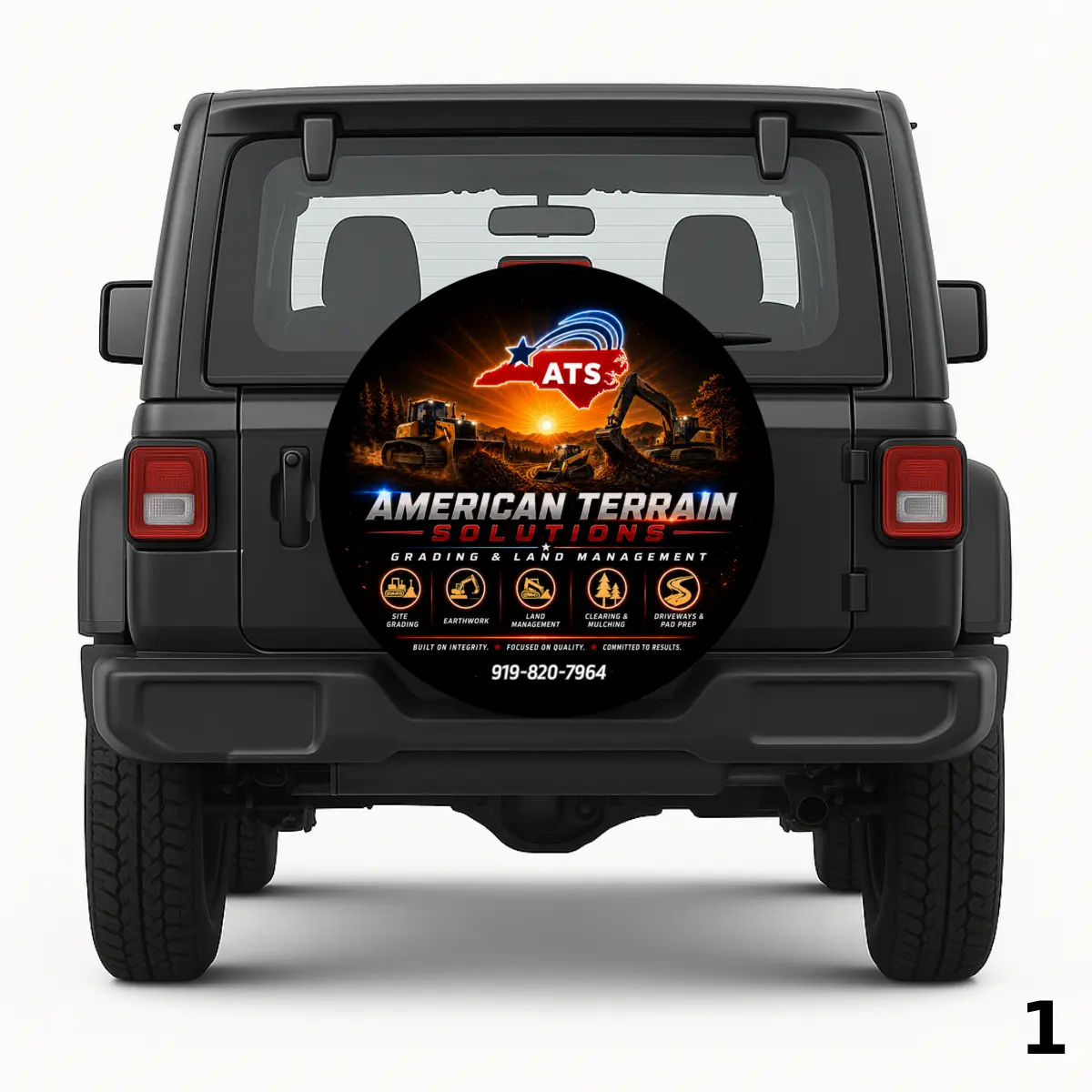 =American Terrain Solutions Spare Tire Cover