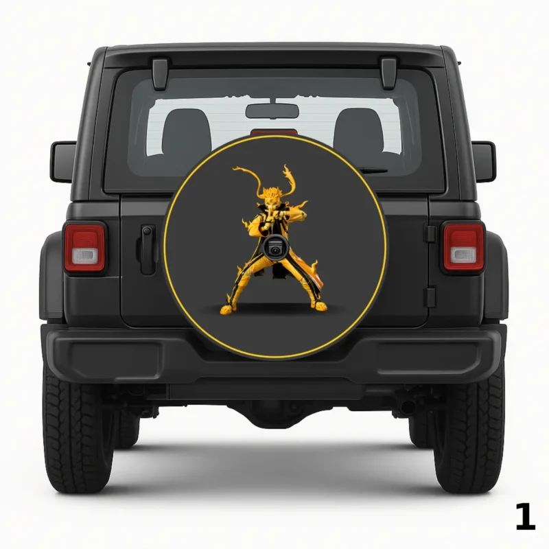 =Anime Figure Naruto Spare Tire Cover