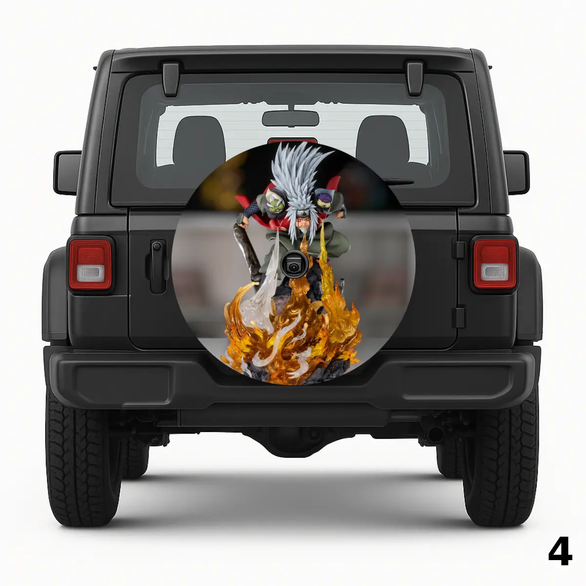 =Anime Figure Naruto Spare Tire Cover