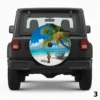 =Baby Groot at the Beach Spare Tire Cover