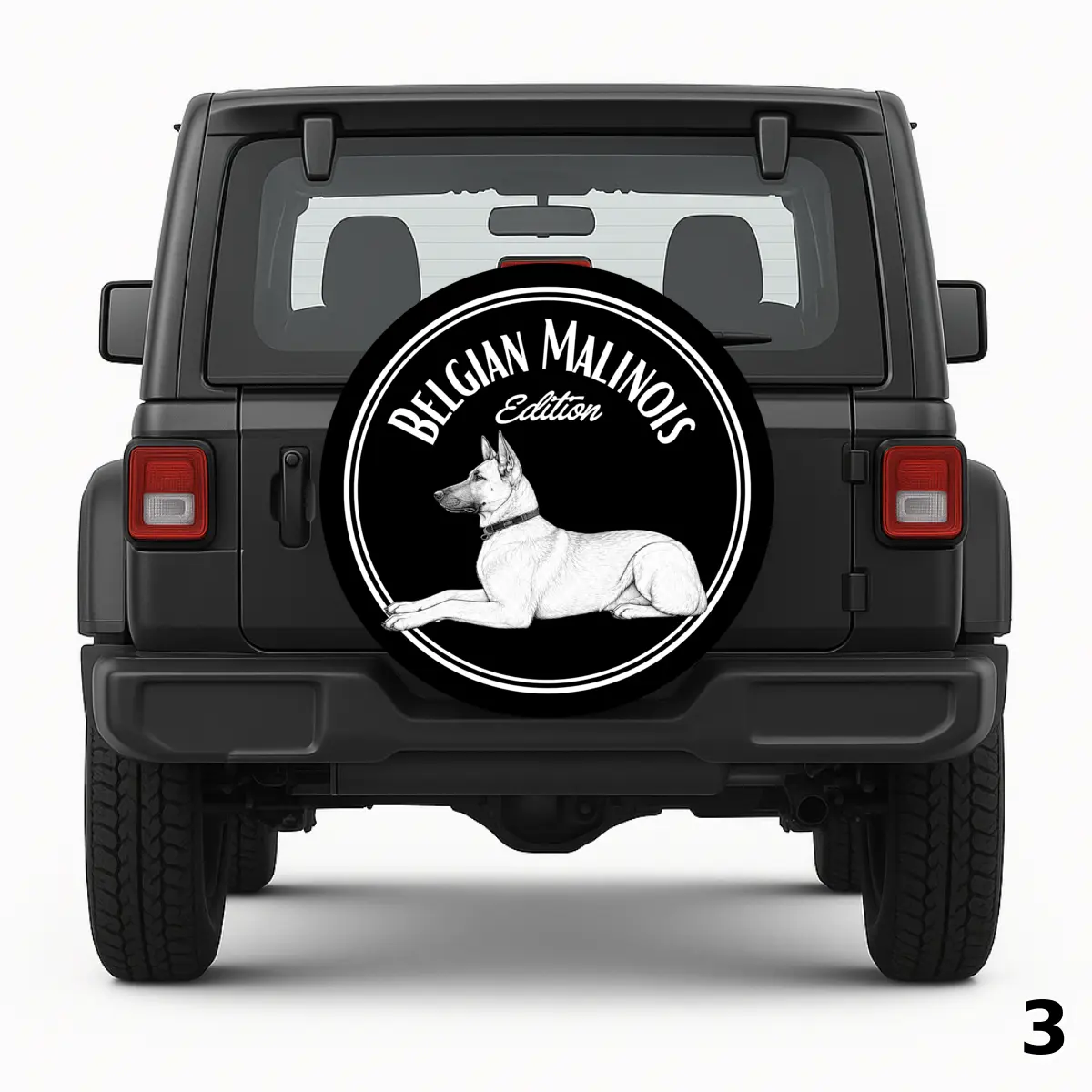 =Belgian Malinois Edition Spare Tire Cover