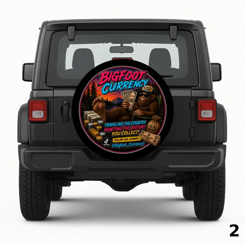 =Bigfoot Currency Spare Tire Cover