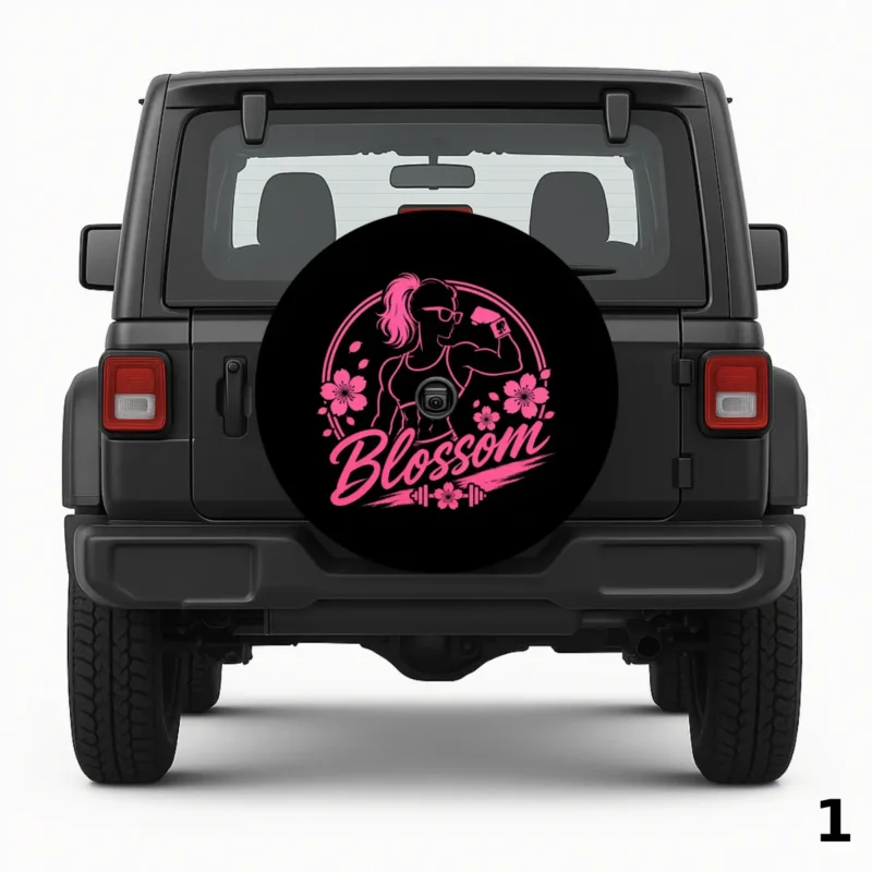 =Blossom Spare Tire Cover