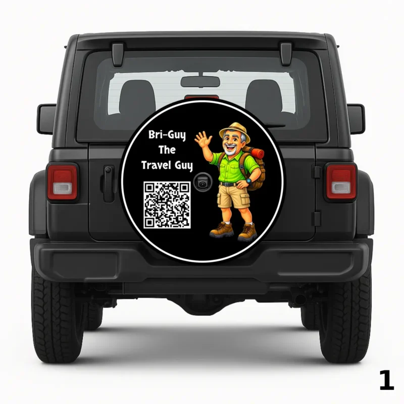 =Bri-Guy The Travel Guy Spare Tire Cover