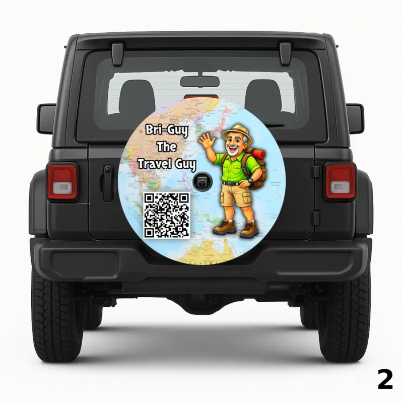 =Bri-Guy The Travel Guy Spare Tire Cover
