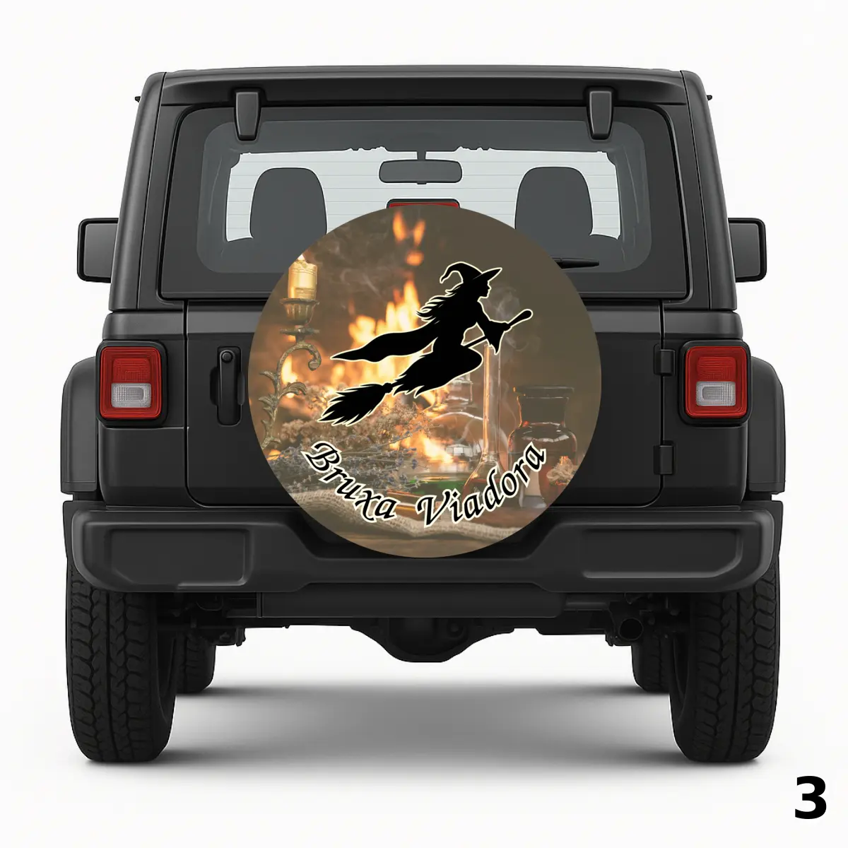=Bruxa Viadora Spare Tire Cover