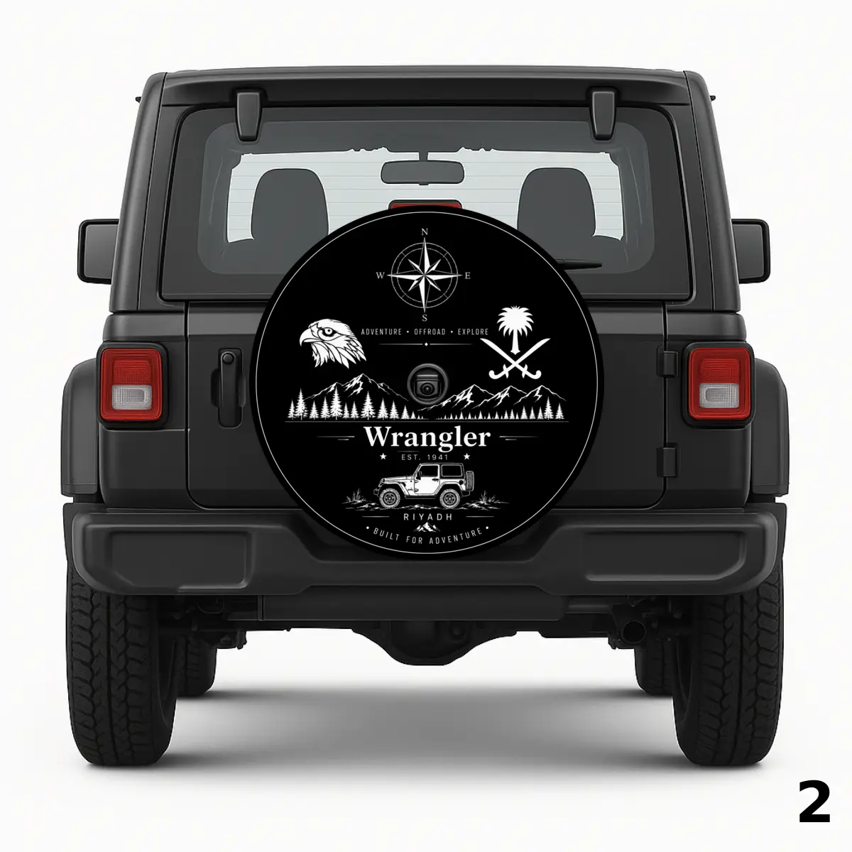 =Built For Adventure Spare Tire Cover