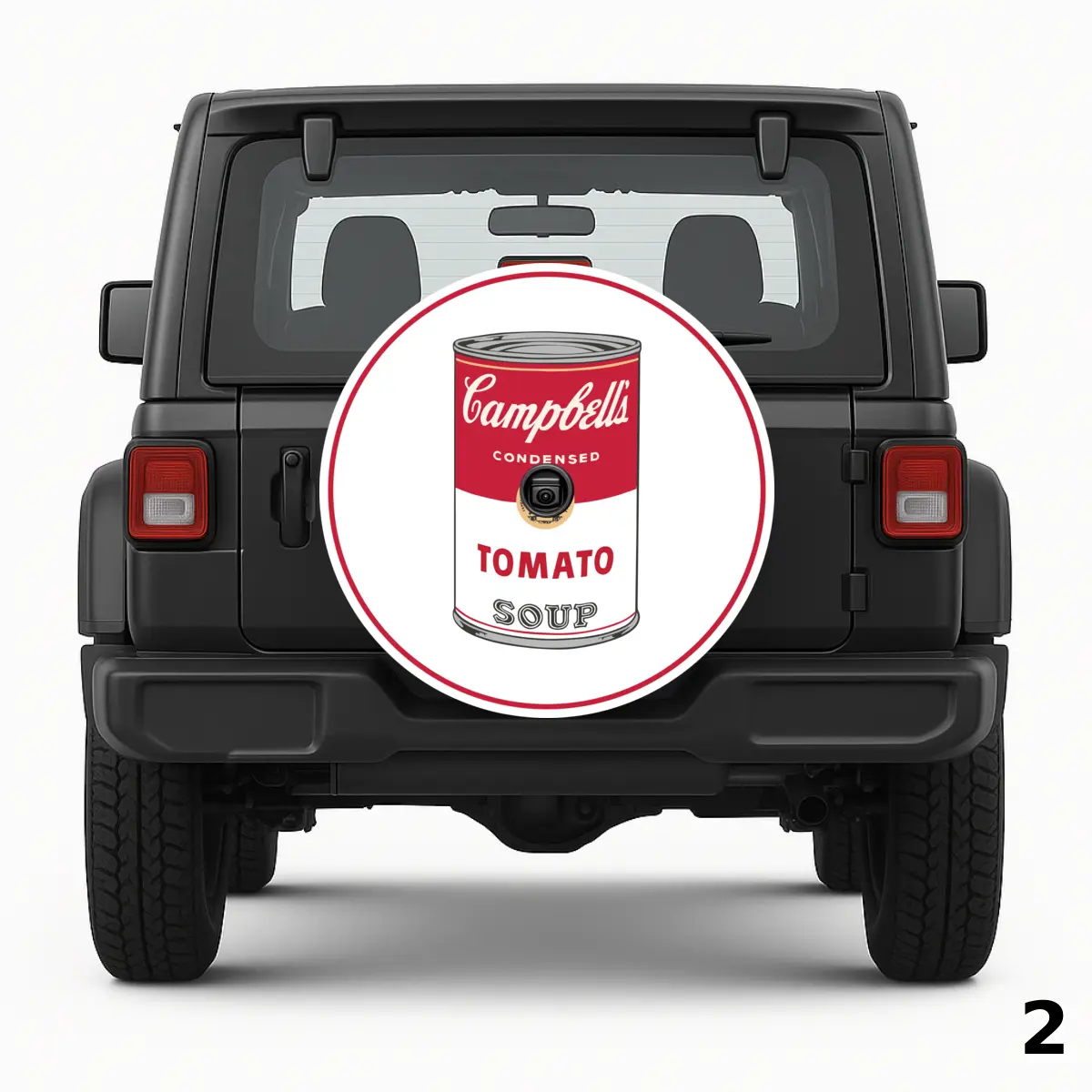 =Campbell Soup Can Spare Tire Cover