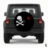 =Captain Jack Sparrow Pirate Flag Spare Tire Cover