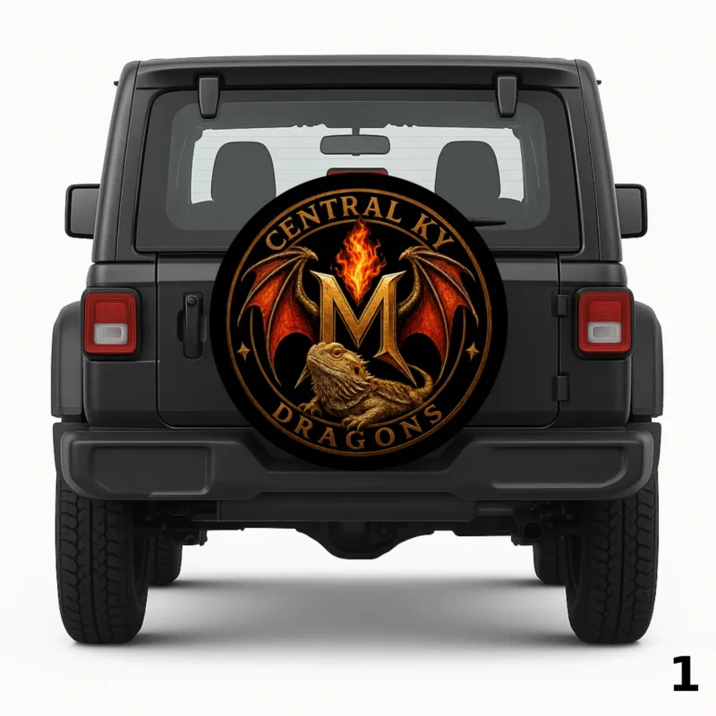 =Central KY Dragons Spare Tire Cover