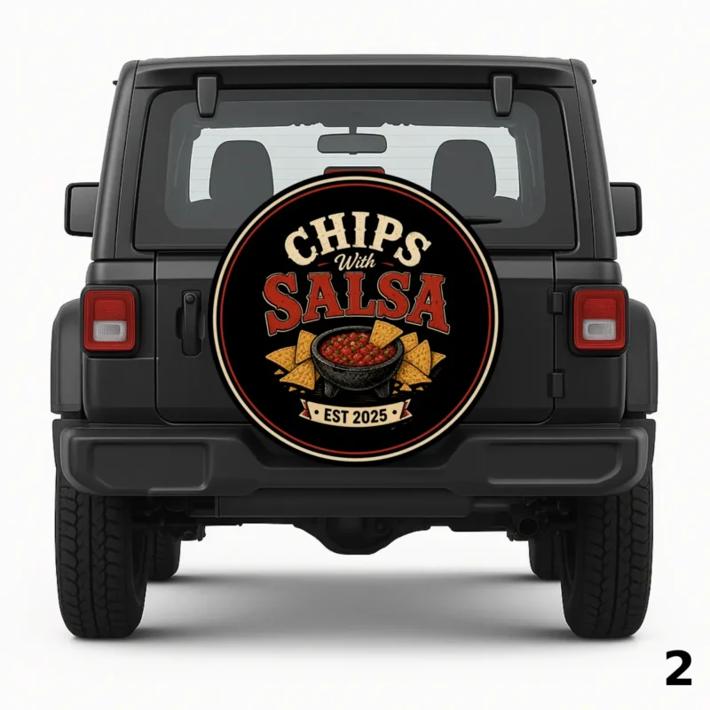 =Chips With Salsa Spare Tire Cover