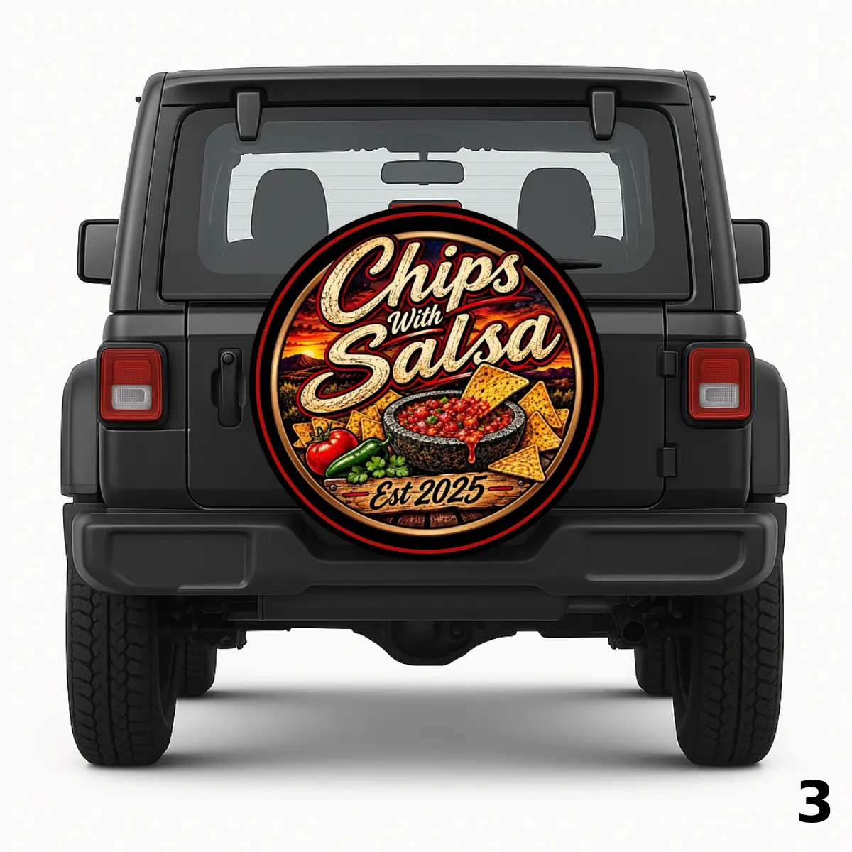 =Chips With Salsa Spare Tire Cover